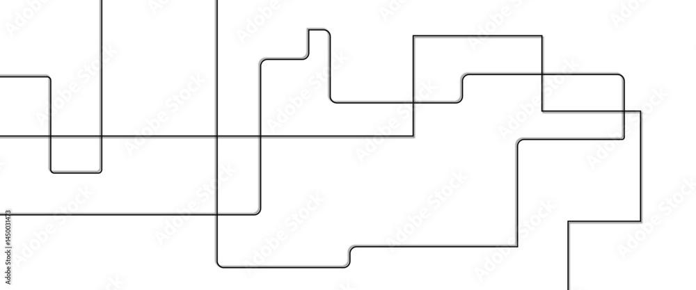 Poster Vectors Abstract connecting lines and dots. Social networking.