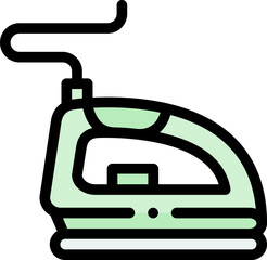 iron illustration on a white background 