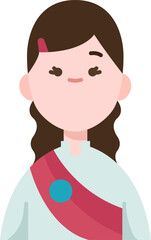 laos illustration on a white background 