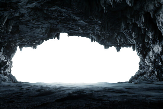 Cavern,isolated on white background PNG