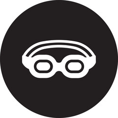 goggles glyph icon