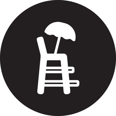 Lifeguard  glyph icon