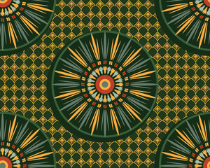 abstract seamless pattern