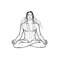 Simple runner man vector design – runner man silhouette – runner man vector – runner man doodle – running illustration – runner man line art

