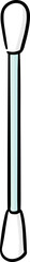 Illustration of cotton swab

