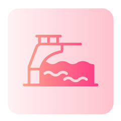 Springboard gradient icon