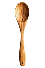 Isolated Wooden Cooking Spoon