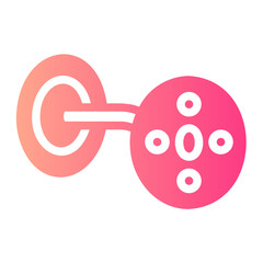 Shower  gradient icon