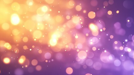 Obraz premium Abstract bokeh effect with warm and cool tones.