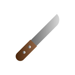 Knife thing, cutlery, cook, gastronomy, cut, icon. 