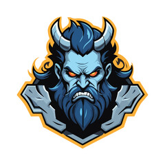 Hades Unleashed: Dark Lord Mascot Logo Vector for Esports Dominance