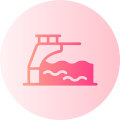 Springboard gradient icon