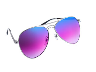 Isolated Gradient Tint Sunglasses