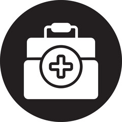 Medical Box glyph icon