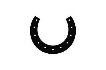 Lucky furcula wishbone icon silhouette
