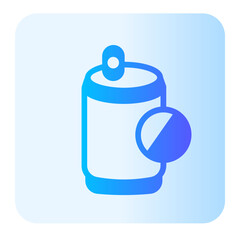 Forbidden gradient icon