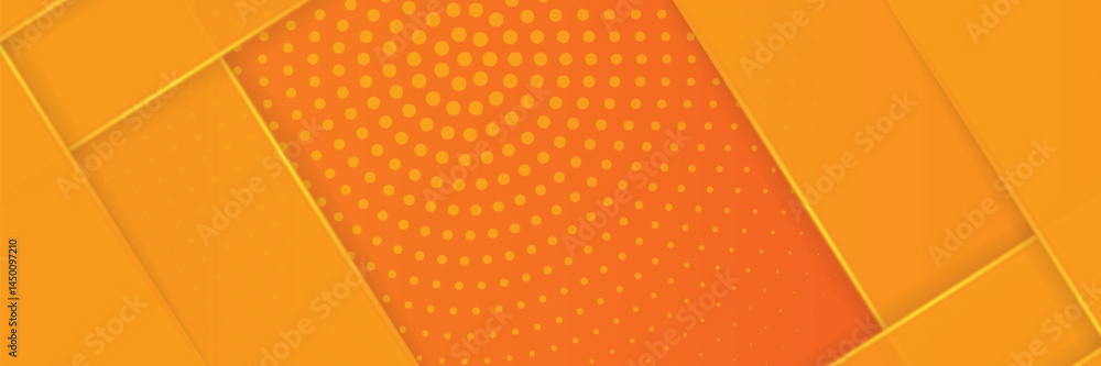 Poster abstract orange square overlap background for card graphics design. orange background elements. eps1