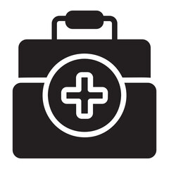 Medical Box glyph icon