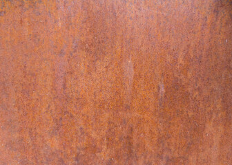Close up of rusty metal surface texture