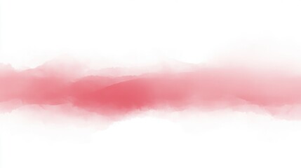 Obraz premium Light red gradient patterns softly blending into a clean white background, presentation-friendly modern design