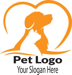 Obraz premium pet logo