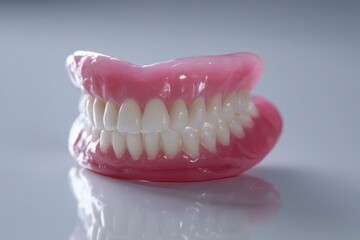 Obraz premium Full denture on display