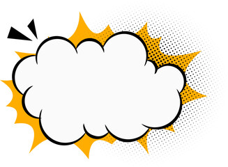 Comic Cloud Explosion © RizalAbdul