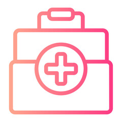 Medical Box gradient icon