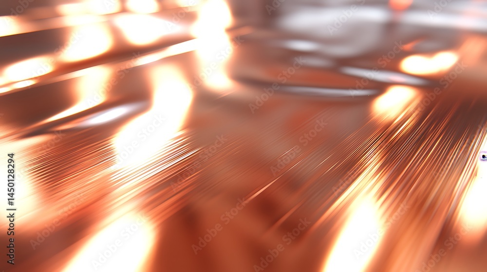 Poster abstract view of a metallic surface texture.