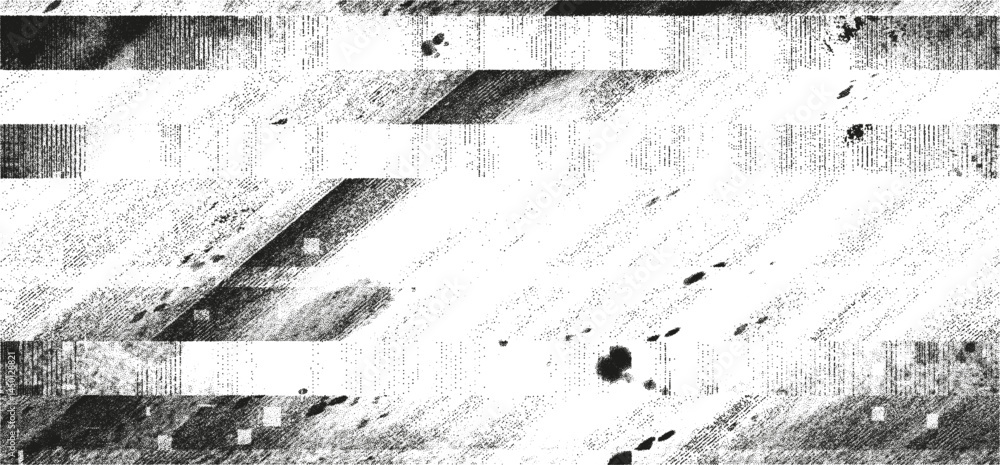 Aufkleber a textured background features various artifacts and errors typical of film filter styles, blending 