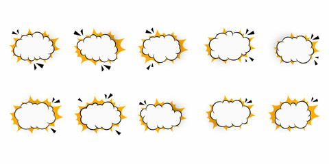 Comic Cloud Explosion © RizalAbdul