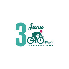 World bicycle day logo