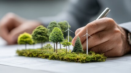 A business executive planning a corporate social responsibility (CSR) initiative for a B2B company, aligning their efforts with community and environmental goals