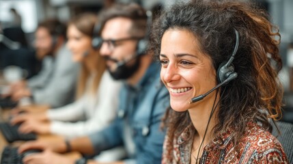 A corporate team working to enhance customer service processes for B2B clients, improving response times, resolution rates, and overall client satisfaction