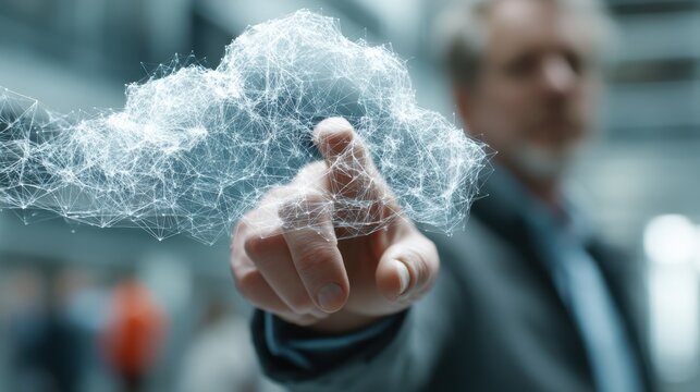 A B2B technology provider demonstrating the impact of their cloud-based solutions on businesses, showcasing how they enhance collaboration and reduce IT infrastructure costs