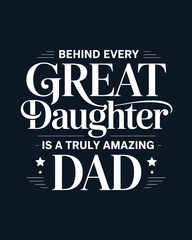 Father's Day T-shirt Design, Hoodie, cap, and cup, Typography T-Shirt Design