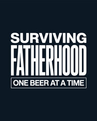 Fototapeta premium Father's Day T-shirt Design, Hoodie, cap, and cup, Typography T-Shirt Design
