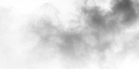 dark fog or smoke effect isolated on transparent white background. Steam explosion special effect....