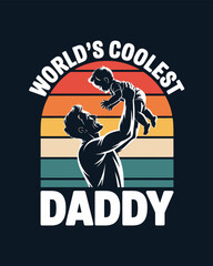 Father's Day T-shirt Design, Hoodie, cap, and cup, Typography T-Shirt Design