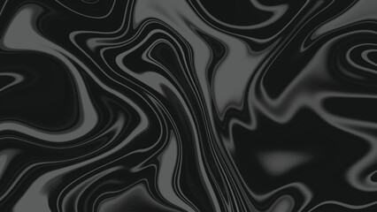 Black Marble Abstract Background. Dark Fluid Swirl Texture