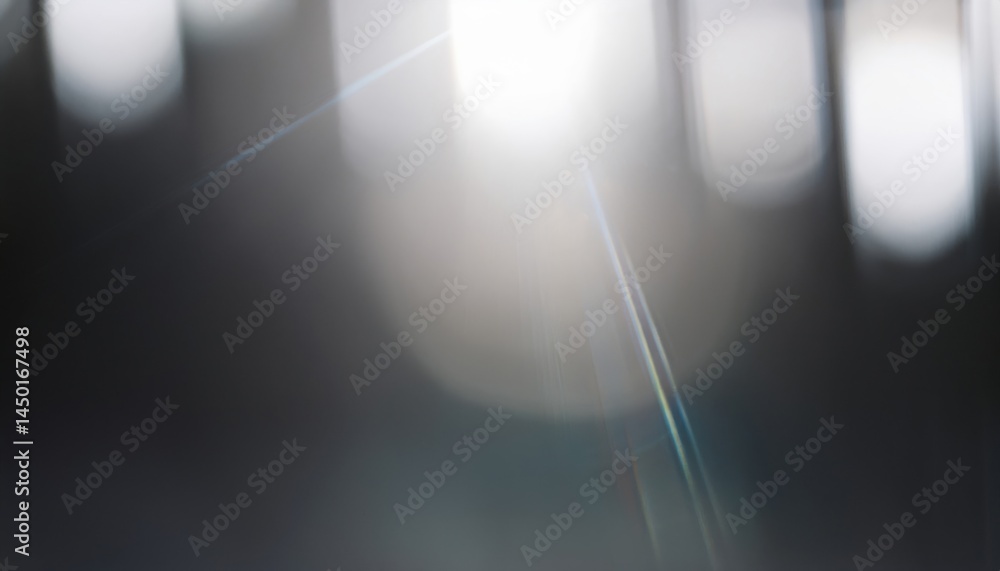 Leinwandbilder abstract light glare with blurred bokeh and lens flare on dark background for modern web design, bra