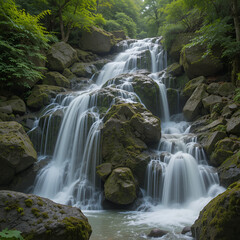 Fototapeta premium Cascade du Bouchot