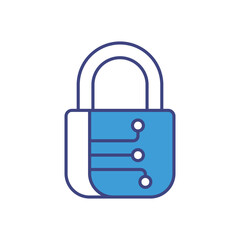 Crypto Graphy Icon vector stock illustration