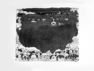 Black paint roller texture background