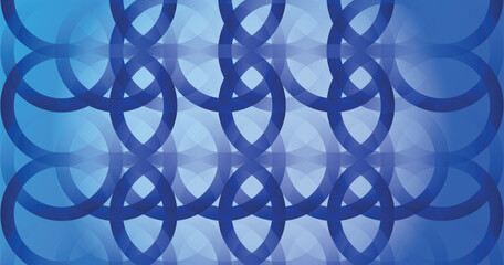 Dark blue circle line abstract background Shiny blue circle geometric lines 