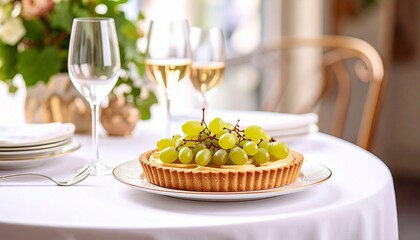 ブドウのデザート