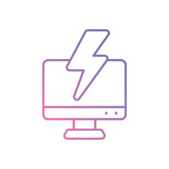 Computing  Icon vector stock illustration