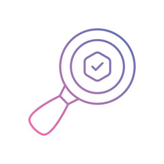 Confirmation Icon vector stock illustration