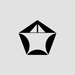 Fototapeta premium Pentagon 