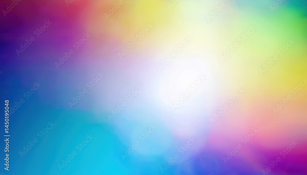 Leinwandbilder dreamy multicolor gradient blur for web backgrounds, print design, and branding visuals abstract sof